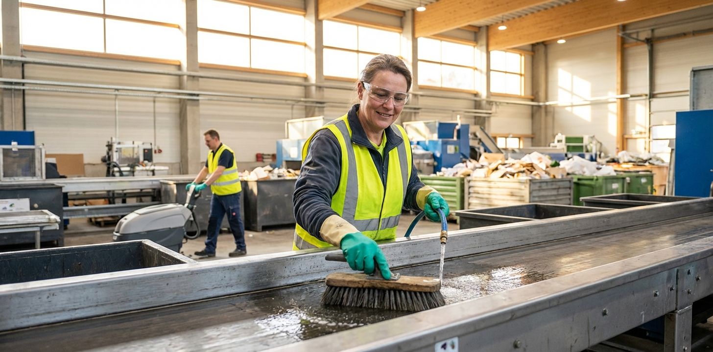 Pracovník úklidu v recyklačním provozu (m/ž/d) - Produktion in Erftstadt