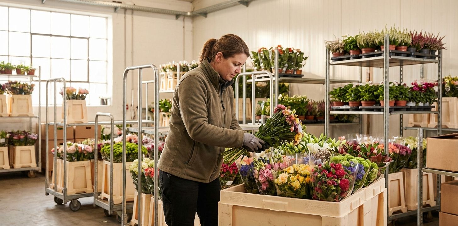 Skladník – vychystávání zakázek pro velkoobchod s květinami (m/ž/d) - Logistik in Pfaffenhofen an der Ilm